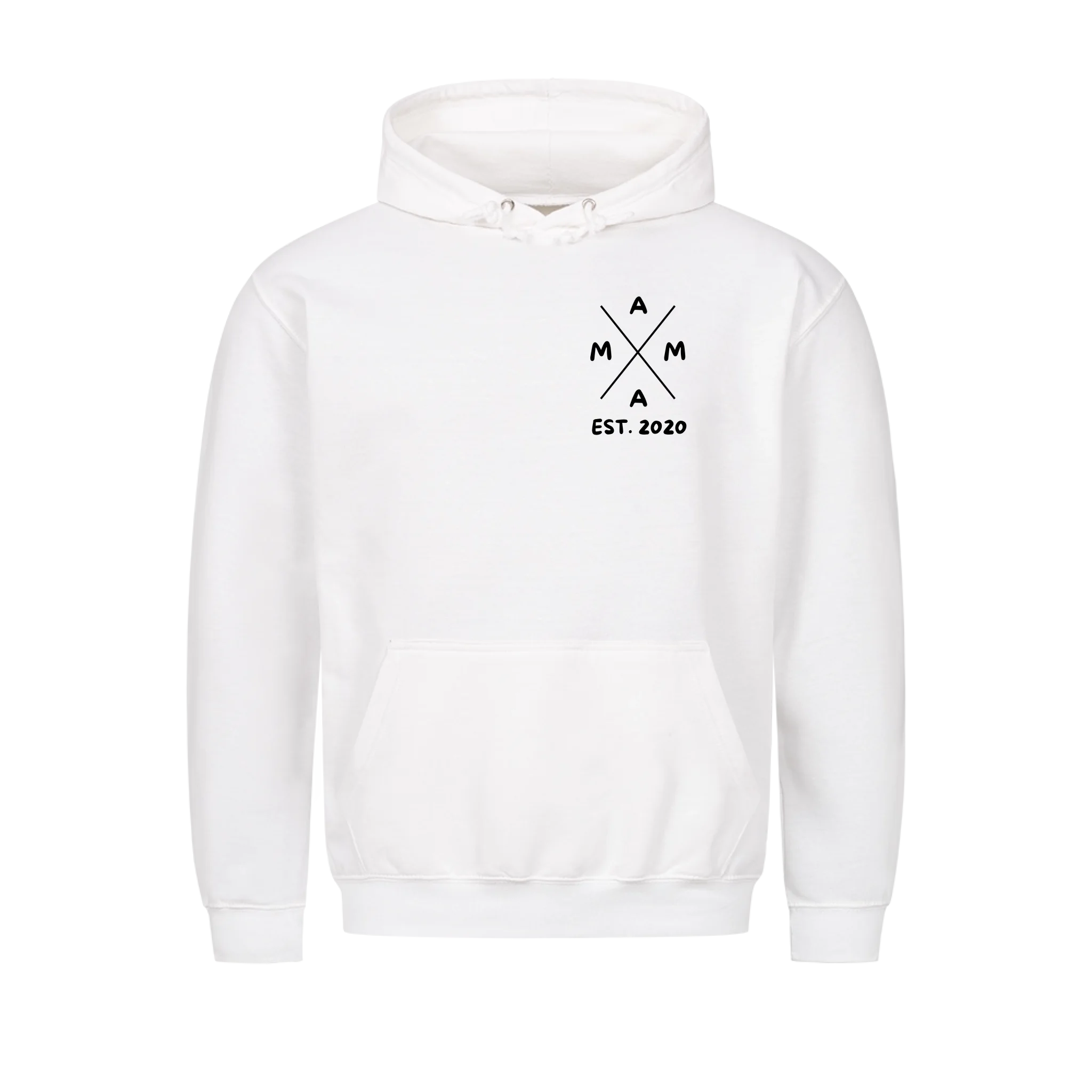Personalisierten Muttertags Hoodie mit Geburtsjahr