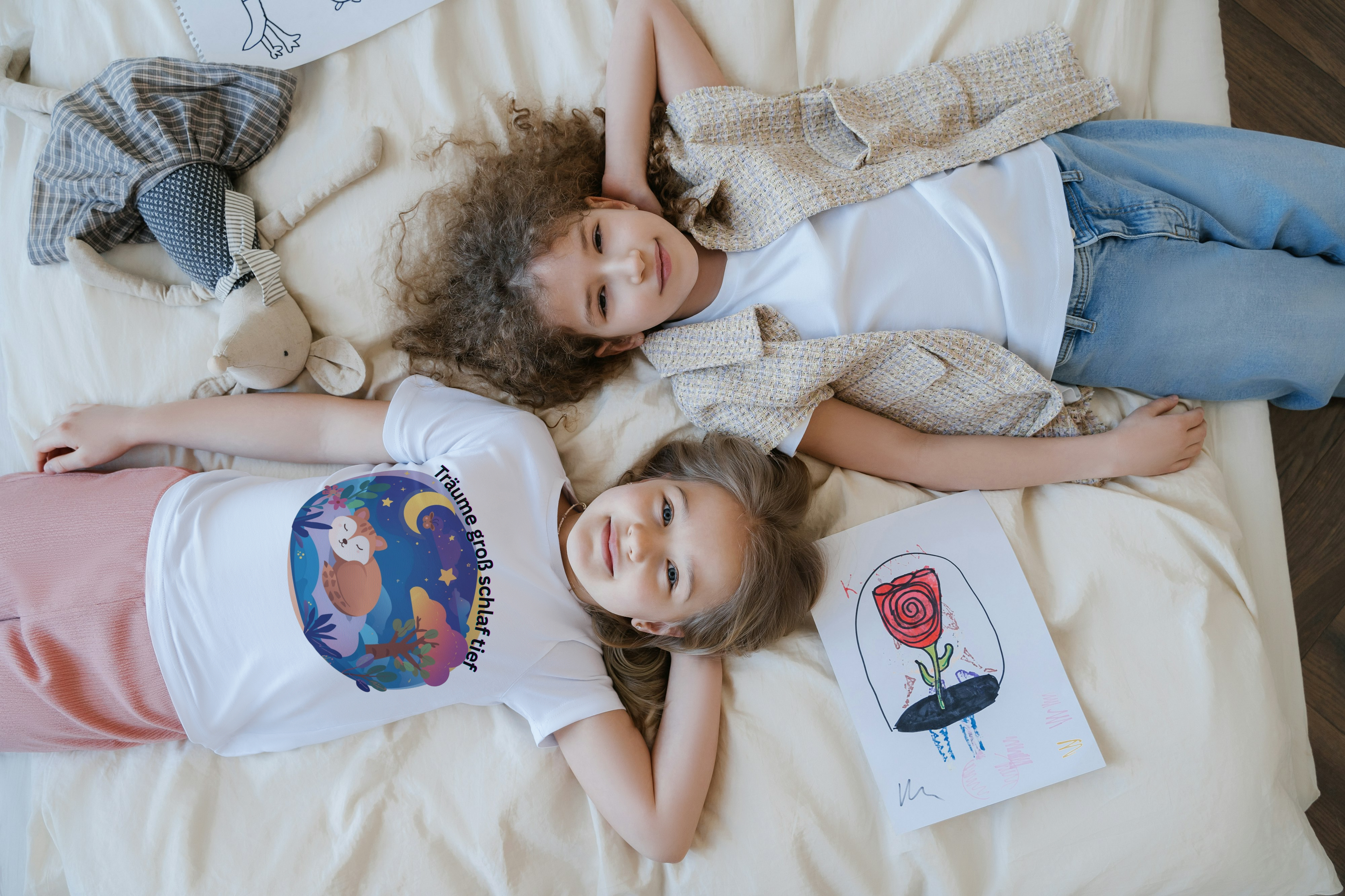 Kinder Schlaf Premium Bio Shirt